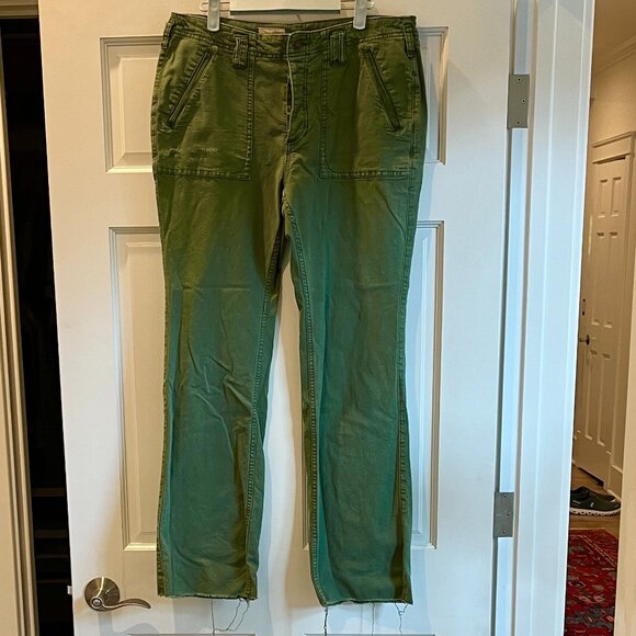 Pilcro Pants - 💚 Anthropologie Pilcro Army Green Pants, Size 30 💚
